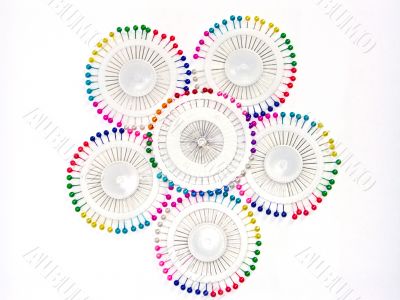 Multi-coloured needles 5