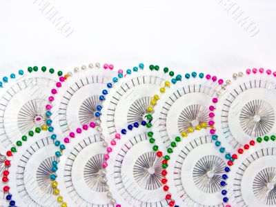 Multi-coloured needles 14