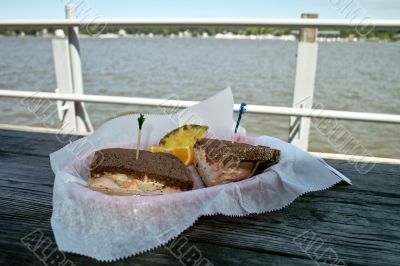 Sandwich On The Dock