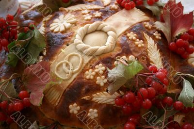 Ukrainian handmade festive bakery Holiday Bread