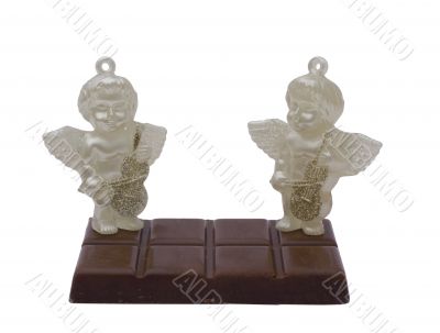 Angels on Milk brown chocolate