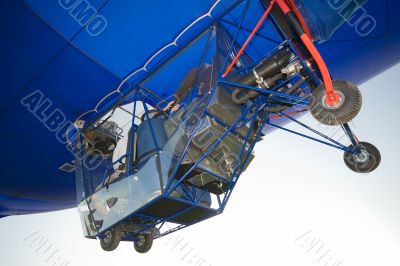 blimp gondola close-up