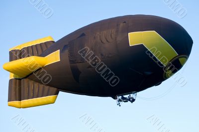 flying blimp