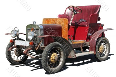 an antique car