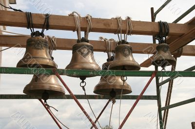 a russian bell tower