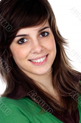 attractive young casual girl