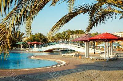 Swimming pool.