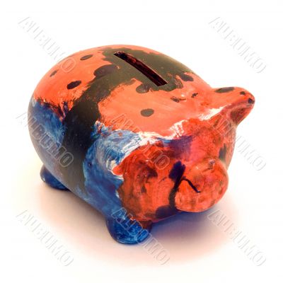 Painted Piggy Bank