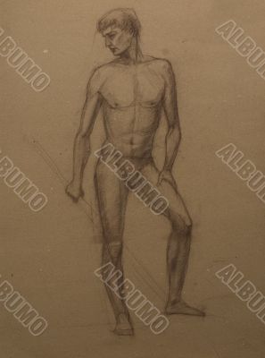 nude  man