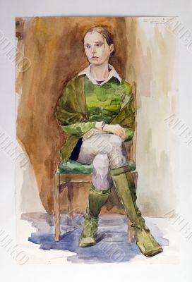 water-colour