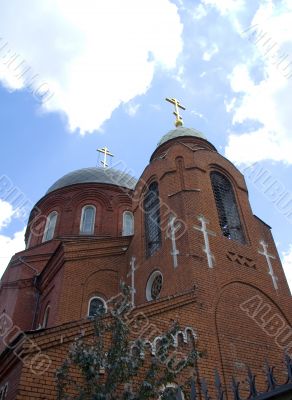 Russian antique church