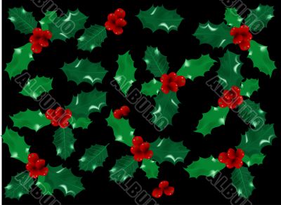 Background from holly