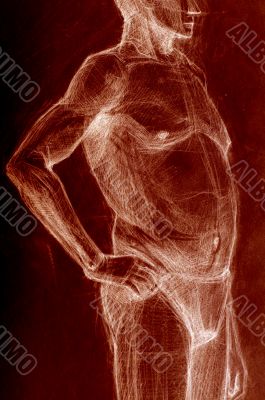 nude  man