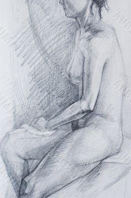 nude  woman