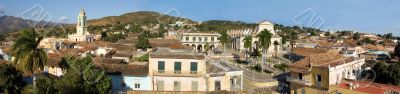 Old town Trinidad, Cuba,  Panorama - 2