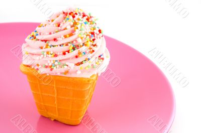 icecream on pink