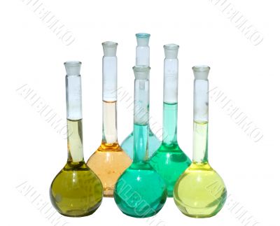 chemical flasks
