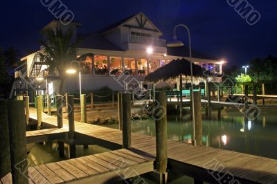 Restaurant with Docks