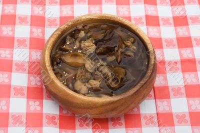 marinated mushrooms