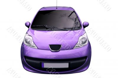 Car isolated on white