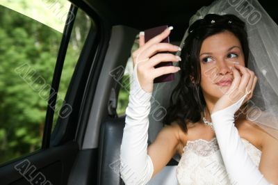 Look at mirror