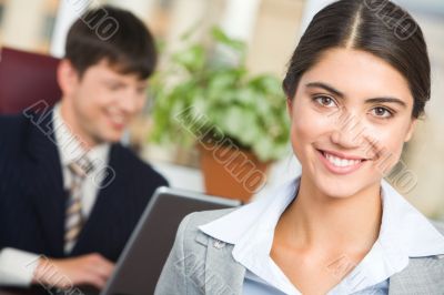 Young employee