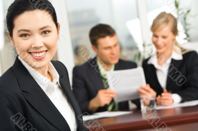 Smart businesswoman