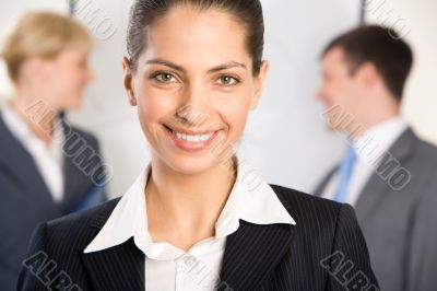 Happy woman