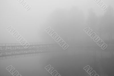 	Bridge in fog