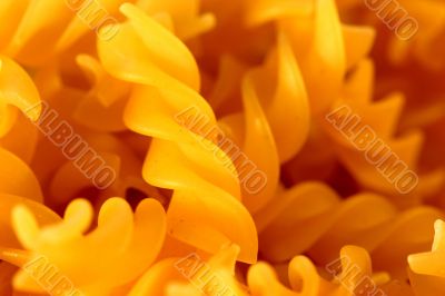 Close-up of pasta, spirals