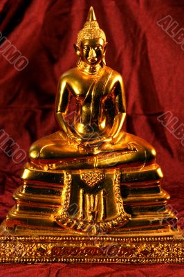 Close-up of a Buddha statue