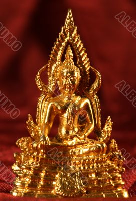 Close-up of a Buddha statue