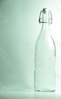 transparent bottle
