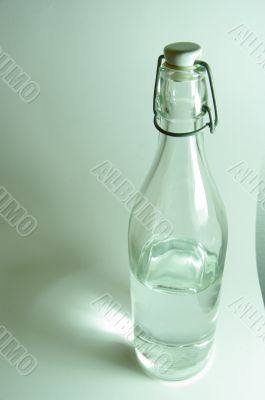 transparent bottle water