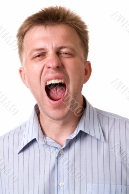 yawning man