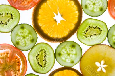 Fruits and vegetables