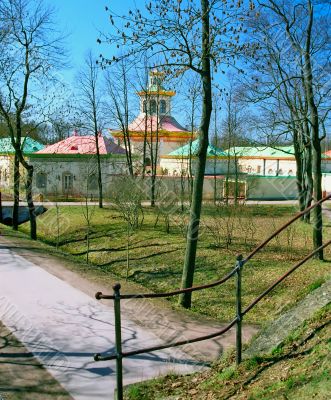 View of Chinese town