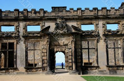 Ruins Bolsover Castle