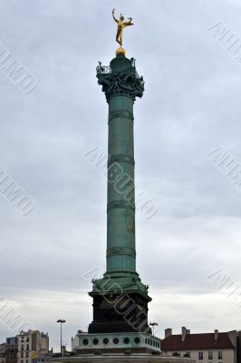 The July column on the area of the Bastile