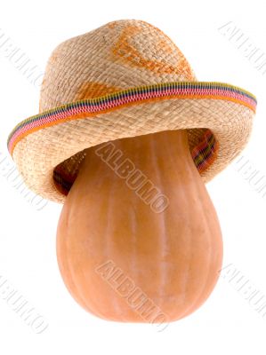 Pumpkin in the hat