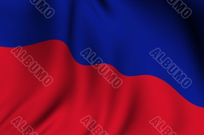 Rendered Haitian Flag