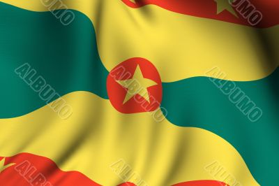 Rendered Grenadian Flag