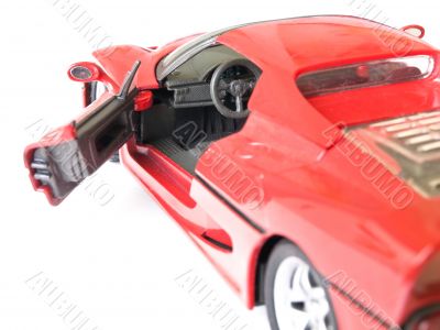Red car