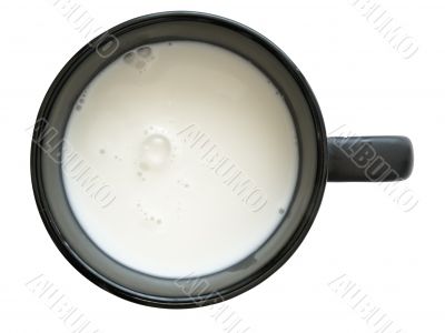 cup with milk