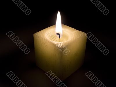 burning candle