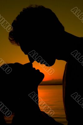 Kissing Couple