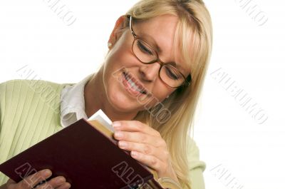 Attractive Woman Reading