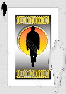 Moving between the worlds.