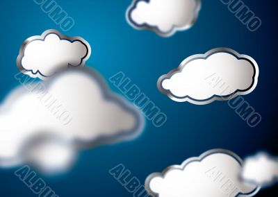 cloud blur