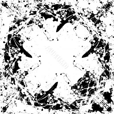 ink splat border